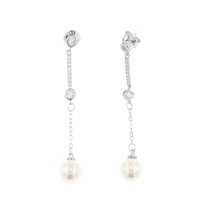 Orecchini Bysimon Donna Siviglia in Argento Perla 1104038 - 1104038